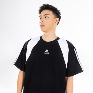 เสื้อยืดคอตตอนพิมพ์ลายโลโก้ตามสั่ง 240GSM 280GSM เสื้อยืดโอเวอร์ไซส์ทรงใหญ่ ผ้าหนา สตรีทแวร์ สำหรับผู้ชาย จากผู้ผลิต - Product Image 4