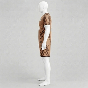 Vêtements de sport personnalisés professionnels avec impression par sublimation intégrale, matière polyester respirante pour l'identité d'équipe, football - Product Image 3