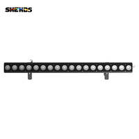 Barre LED murale SHEHDS 18x18W Running Horse LED RGBWA UV 6-en-1 DMX512 RDM, éclairage linéaire pour DJ, boîte de nuit, événementiel et location