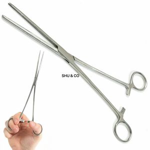 Pinzas de Pesca Rectas de Acero Inoxidable de 10'' para Desenganchar Peces, Herramienta de Pesca para Pescadores, OEM - Product Image 1