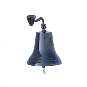 Campana Náutica de Latón de Alta Calidad para Colgar en la Pared, Campana de Puerta Vintage, Decoración Marina para el Hogar, Campana Decorativa Rústica Costera para Regalo - Product Image 1