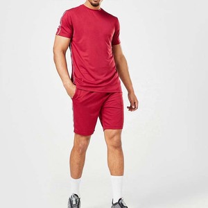 Conjunto Deportivo Masculino de Verano, Conjunto de 2 Piezas, Camisetas de Manga Corta y Pantalones Cortos, Conjunto Casual Elegante de Verano - Product Image 2