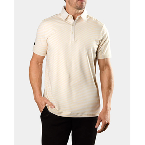 เสื้อโปโลผู้ชายแขนสั้นลำลองทรงเข้ารูปสีพื้น ผ้าไม่หด แห้งเร็ว เหมาะสำหรับกิจกรรมกลางแจ้ง รุ่นซัมเมอร์ใหม่ - Product Image 1