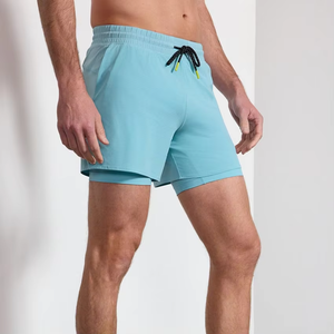 Pantalones Cortos Deportivos de Verano para Hombre, Ropa Deportiva de Baloncesto, Poliéster y Algodón de Secado Rápido, para Gimnasio, Fútbol - Product Image 2