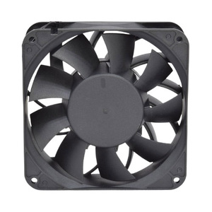 พัดลมระบายความร้อนอุตสาหกรรม EC มอเตอร์ ใบพัดพลาสติก รุ่น E12038D-YH3 ขนาด 120x120x38 มม. 110V 220V - Product Image 1