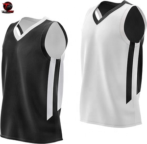 Camiseta de Baloncesto para Hombre, sin Mangas, Cuello en V, Malla de Secado Rápido, Uniforme de Equipo, Logotipo Personalizado, Camiseta Deportiva - Product Image 1