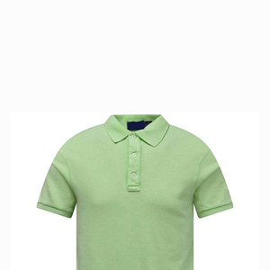 Polo pour homme à manches courtes en coton, col classique, vêtements décontractés confortables, vente en gros - Product Image 5