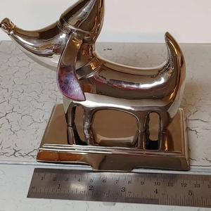 Modern Christmas Stocking Holders Abstract <b>Dog</b> Design Metal Hanging <b>Hooks</b> with Bases for Fireplace Stocking Hangers Supplies - Product Image 4