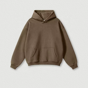 High Quality Unisex Polyester Vintage Anti-Uv Hoodie Sweatpants <b>Set</b> Custom Fleece Printed Logo Oversized Plus Size Men's - Product Image 3