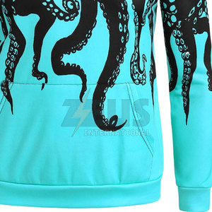 Diseña Tu Propio Logotipo, Sudadera con Capucha para Hombre, Sublimación, Mezcla de Algodón, Estilo Más Vendido - Product Image 4