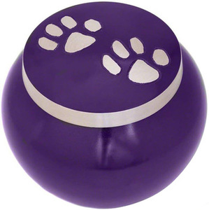 โกศสัตว์เลี้ยงคุณภาพเยี่ยมทำจากทองเหลือง สำหรับใส่เถ้ากระดูกแมวและสุนัข โกศฝังศพทำมือ - Product Image 1