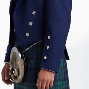 Veste Prince Charlie en gros pour hommes, tenue écossaise des Highlands, kilt, costume de mariage, manteau formel, logo personnalisé - Product Image 5