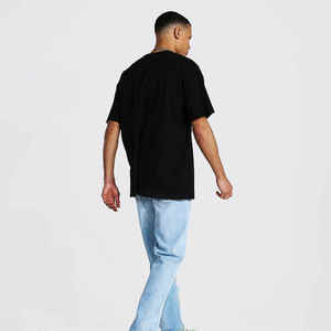 T-shirt pour homme personnalisé avec impression en relief, col rond, streetwear, t-shirts imprimés en 3D personnalisés - Product Image 3