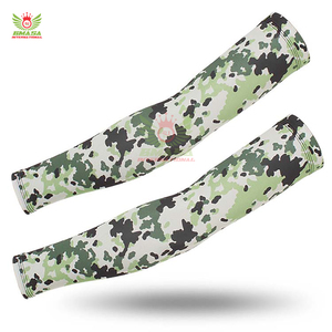 Manchons de bras unisexes en polyester respirant à séchage rapide, anti-UV, personnalisés, pour le cyclisme, vente en gros - Product Image 2