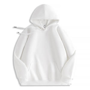 Nouvelle collection automne/hiver : Sweat à capuche uni à manches longues, style décontracté, grande taille, 320 grammes, pour fabricants de vêtements - Product Image 1