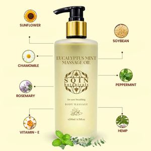 น้ำมันนวดตัวยูคาลิปตัสผสมมิ้นท์บริสุทธิ์จาก SQIN Botanicals ได้รับการรับรองว่าเป็นธรรมชาติและเชื่อถือได้ ผลิตด้วยวิธีการกลั่นด้วยไอน้ำ สำหรับนวดตัว จำหน่ายราคาส่ง - Product Image 3