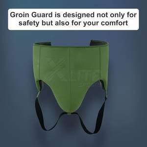 Protector Inguinal Ajustable de Cuero, Cómodo y Transpirable para Hombres, Adecuado para Entrenamiento de Artes Marciales, Boxeo, Fitness y Competencia - Product Image 5