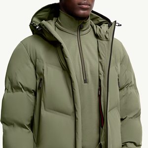 Customized High Quality New Black Bubble Windproof Waterproof Winter Puffer <b>Jacket</b> Down <b>Jacket</b> for Man Made in Pakistan - Product Image 6