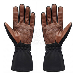 Gants de karting d'hiver de style professionnel, légers, imperméables, en tissu extensible polyester-coton, avec une adhérence durable de la paume, flexibles - Product Image 5