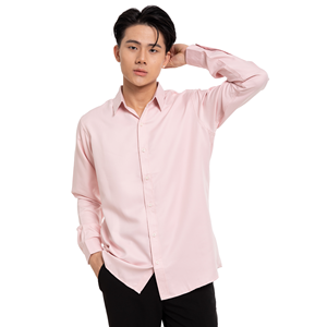 <b>Men's</b> <b>White</b> <b>Dress</b> <b>Shirt</b> Full Sleeve Turn-down Collar Anti-Wrinkle Cotton Poplin Formal Wear Custom Back Logo Design - Product Image 4