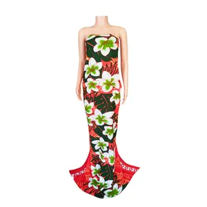 New Design Women Beach Cover Up 100% Rayon Sarong Floral Printed Beach Dress Swimwear
