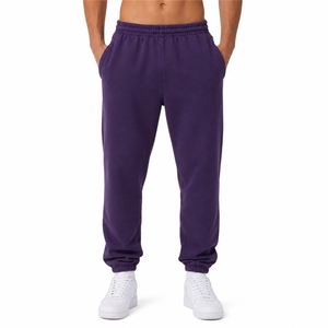 Pantalon de jogging pour homme, coupe décontractée, en molleton, pour la détente, confort quotidien, entraînement haut de gamme, imperméable, respirant, polyester/coton - Product Image 3