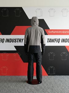 Combinaison de ski pour homme de bonne qualité -Tex Zipper imperméable respirant 100% polyester -Tex Prix de gros Couleurs personnalisées - Product Image 6