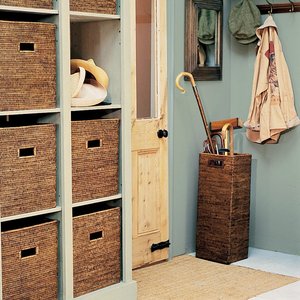 Umbrella Stand Rack <b>Display</b> Standing Holder <b>Baskets</b> Natural Rattan Storage <b>Basket</b> for Umbrellas - Product Image 4