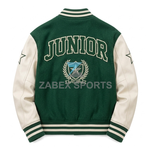 Chaqueta Urbana de Invierno para Hombre, Cómoda para Uso Diario, Chaqueta de Béisbol Moderna Personalizada para Hombre, Cuero PU de Primera Calidad - Product Image 1