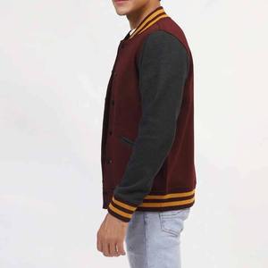 เสื้อแจ็คเก็ตเบสบอลทรงหลวม สปอร์ตแวร์ลำลอง พร้อมกระดุมแป๊ก แต่งขอบและคอเสื้อ เสื้อคลุมสำหรับฤดูใบไม้ร่วงและฤดูหนาว - Product Image 2