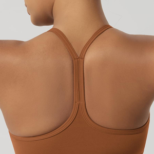Nuevo sujetador deportivo de alta sujeción para mujer, de buena calidad, transpirable, con logo frontal, ideal para yoga, fitness y gimnasio. - Product Image 5