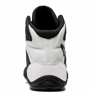 Zapatillas de Boxeo Transpirables de Malla con Cordones, de Caña Alta, Negras y Blancas, para Entrenamiento, con Precio Económico y Servicio OEM ODM - Product Image 4