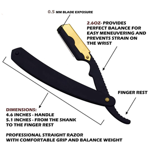 Wholesale Professional Turkish Barber <b>Razor</b> with Stainless Steel Blade High Quality White Plastic Handle Sustainable Face Use - Product Image 4