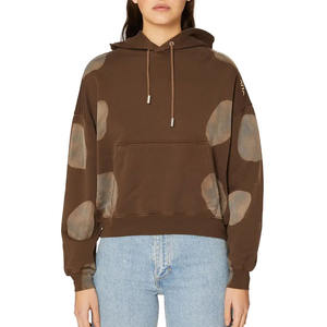 Sudadera con capucha para mujer, forro polar, estilo casual de invierno, tela suave y cómoda, con cordón ajustable y bolsillos - Product Image 1