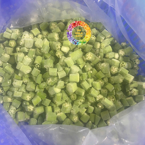 กระเจี๊ยบเขียวแช่แข็ง IQF คุณภาพสูง เกรดส่งออก 1 กก. สำหรับทำซุป ผัด ตุ๋น อาหารมังสวิรัติ พร้อมปรุง - Product Image 6