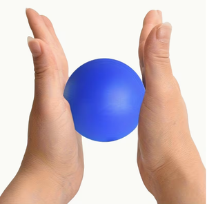HAWK SPORTS INDUSTRIES Ballon d'exercice en PU bleu, mignon et souple, pour la relaxation musculaire, équipement portable pour l'exercice des bras, utilisation scolaire - Product Image 4