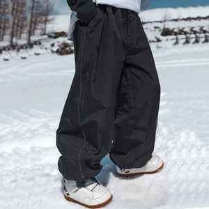 Men's Relaxed Casual Baggy Pants Wide Leg Fashion <b>Trousers</b> Midweight Comfortable Daily Clothing Wear Mid Waist Autumn - Product Image 2
