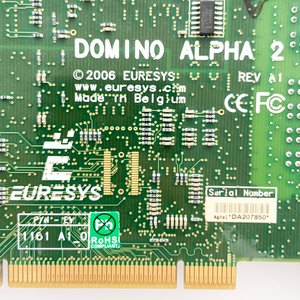 EURESYS DOMINO ALPHA 2 REV.A1 คอมพิวเตอร์ฝังตัวในตัว-เครื่องสำรองสำหรับการจับภาพความละเอียดสูงและการเคลื่อนย้ายวัตถุ - Product Image 6