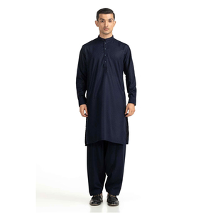 Shalwar Kameez pour hommes, fabrication sur mesure, best-seller, qualité supérieure, séchage rapide, couleur unie. - Product Image 3
