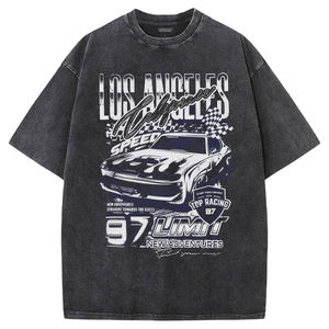 High Quality Digital Printing O-Neck Boxy Cropped Men's Custom <b>100</b>% <b>Polyester</b> Heavyweight Solid Oversized T-<b>Shirts</b> ODM - Product Image 1