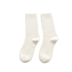 High Quality Soft Woven Spandex/Polyester Winter <b>Sports</b> Ankle <b>Socks</b> Blue <b>White</b> Quick Dry & Breathable for Adults - Product Image 1