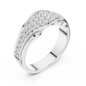 High Polish 925 Sterling Silver Moissanite <b>Diamond</b> <b>Ring</b> Wholesale Jewelry Factory OEM Manufacturer - Product Image 4