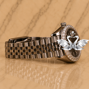 Men's Luxury Moissanite Diamond Watch Full Pave Handset VVS Stones Bracelet Watch - Product Image 2