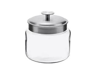 Frasco de Vidrio Transparente con Tapa, Frasco de Vidrio de un Galón para Almacenamiento en la Cocina y Organización de la Lavandería, Recipiente de Vidrio Transparente para Galletas - Product Image 4