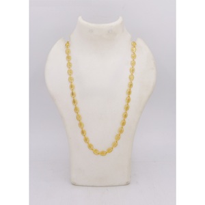 Collar chapado en oro de moda para mujer, diseño Simple, cadena gruesa, cadena de moda, joyería, cadena gruesa chapada en oro de moda - Product Image 2