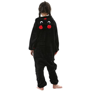Pijamas de Animales Adorables Personalizados al por Mayor, Unisex, de Franela Suave, con Capucha, Ropa de Dormir, Disfraz Divertido para Fiestas, Ropa de Estar por Casa - Product Image 2