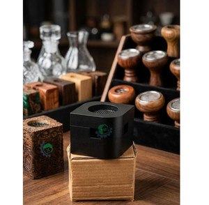 Brûleur d'encens en bois de santal luxueux fait main, écologique, décoration religieuse pour la maison, diffuseur d'aromathérapie - Product Image 1
