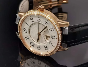 Reloj de Mujer Rendez-Vous, con Indicador de Fase Lunar, Bisel con Diamantes, Caja de Acero Inoxidable/Oro Rosa, Elegante Reloj de Pulsera - Product Image 5