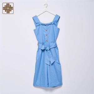 Design Custom Ruffle <b>Overalls</b> With Ribbon <b>for</b> Families 3 Pieces - Product Image 4