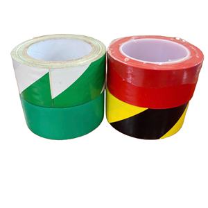 Cinta adhesiva de construcción industrial de alta visibilidad para áreas peligrosas Zonas DE SEGURIDAD Guía de tráfico - Product Image 1